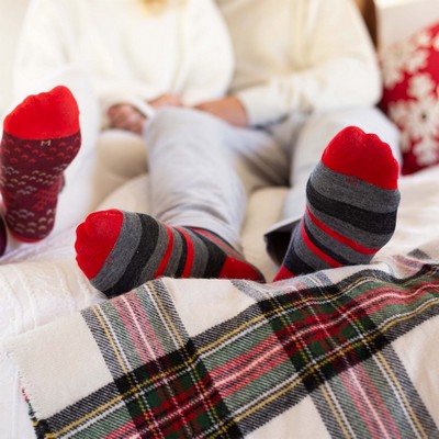 Cotton Christmas Socks - Festive Comfort for the Holidays - American Made