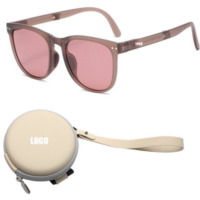 Foldable Sunglasses With Case