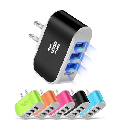 Candy Color 3 Port Charger