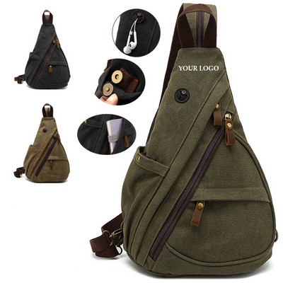 Canvas Sling Bag