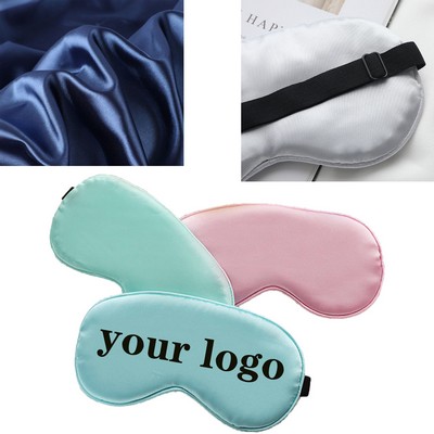 Imitation Silk Light Blocking Sleep Eye Mask