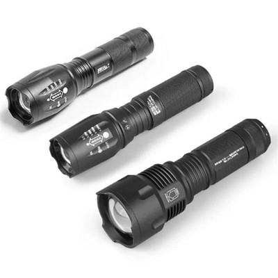 LED Bright Tactical Portable Flashlights High Lumen