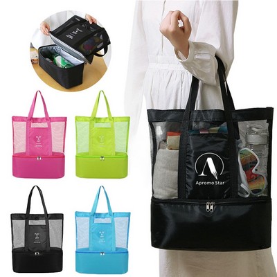 Insulated Beach Tote Bag