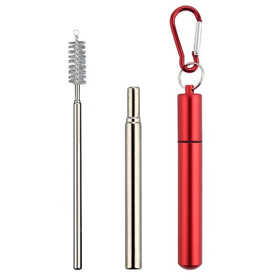 Folding Telescopic Drinking Straw