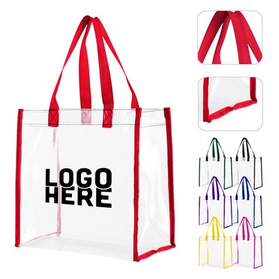 Transparent Stadium Tote Bag