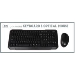 Smart Home, Office & Mobile Qub Works 2.4Ghz Wireless Keyboard + Mouse