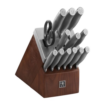 JA Henckels Modernist 14-Piece Self-Sharpening Knife Block Set