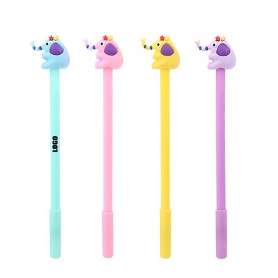 Cute Elephants Cartoon Pen