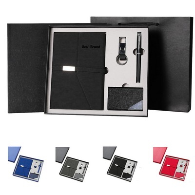 A5 Business Notebook Four-Piece Gift Set