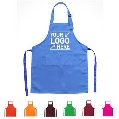 Polyester Kids Apron With Pocket