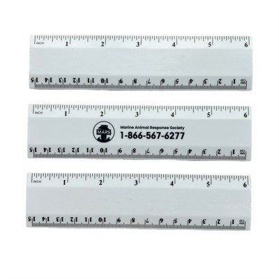 15cm plastic promotional extra wide Student ruler