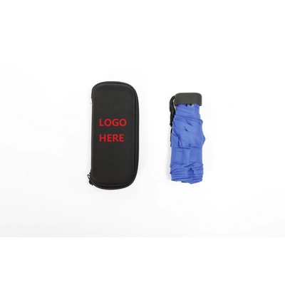 Mini Travel Umbrella With Case