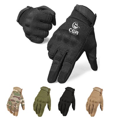 Breathable Tactical Motorcycle Gloves