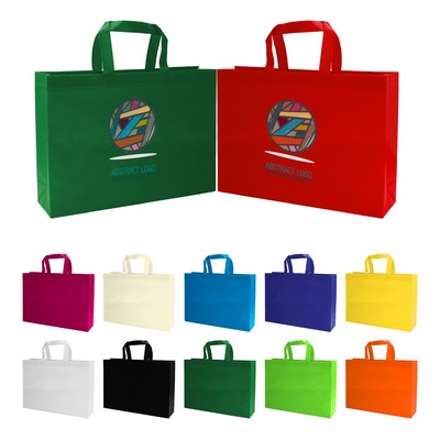 Heat Sealed Non-Woven Tote Bag (16" x 12" x 4")