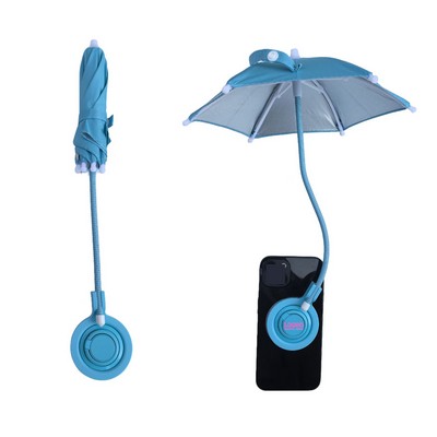 Magnetic Retractable Cell Phone Stand Umbrella