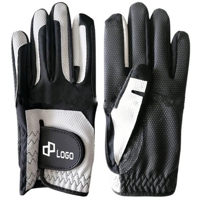 Golf Glove Black Single Left Hand