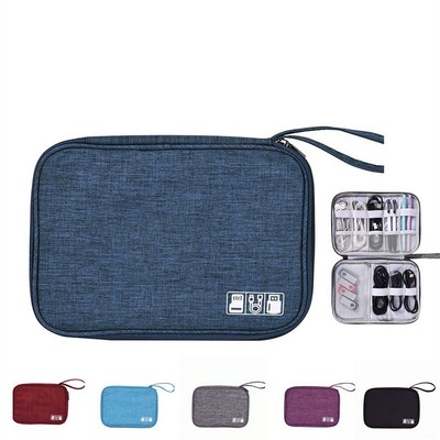 Tech Electronic Accessories Travel Cable Organizer Bag