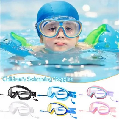 Large Frame Anti-Fog Kids And Adults Swimming Goggles