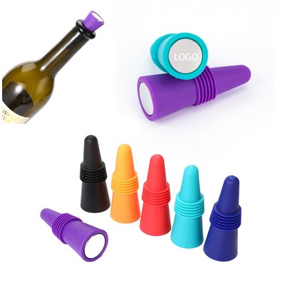 Cone Shape Silicone Wine Stopper