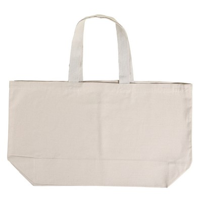 Natural Grande Canvas Tote - Blank (27"x16"x8")