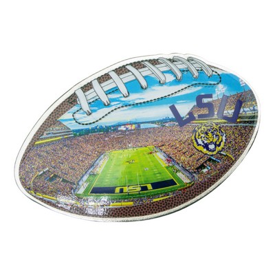 UVover3D Football Medallion