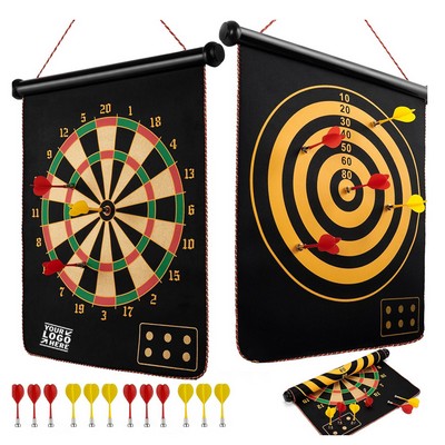 Double Sided Magnetic Dart Board