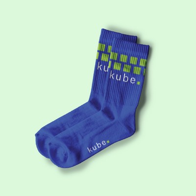 Retro Tube Combed Cotton Socks - Crew - China