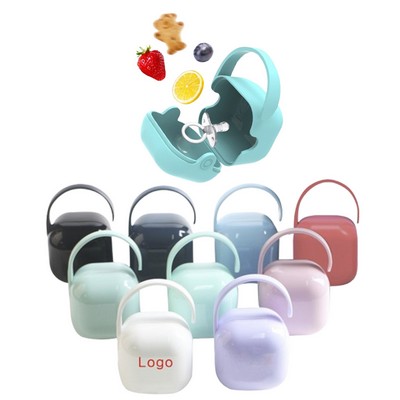 BPA Free Universal Pacifier Case Pacifier Box With Handle