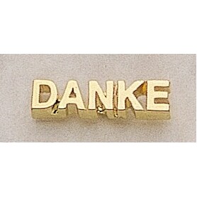 Danke Marken Design Cast Lapel Pin (Up to 3/4")