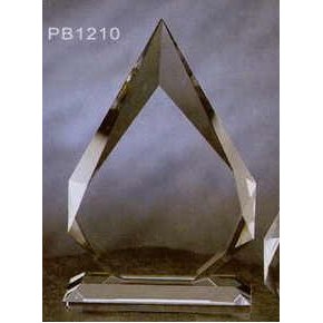 10" Optic Crystal Diamond Award