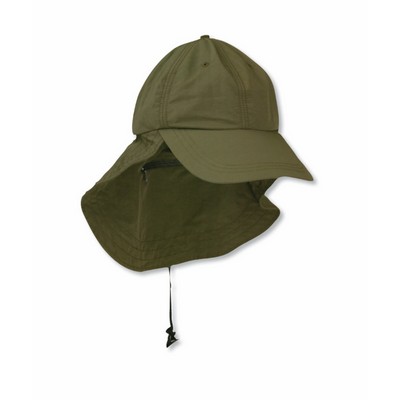 Adams Extreme Outdoor Sunblock Collection Cap w/ Neck Cape