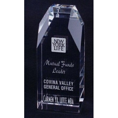 2-3/4"x7" Landmark Crystal Award