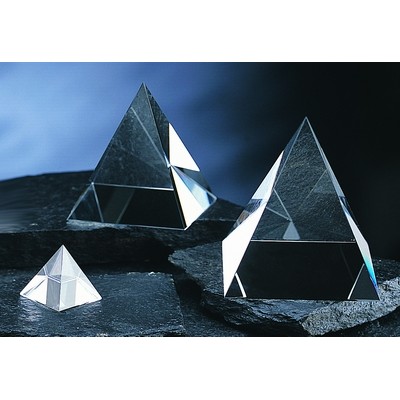 Optical Crystal Pyramid Award (1 5/16"x1 3/16")