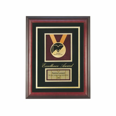 Framed Classic Medallion (10"x13")