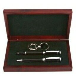 Banker Pen Set w/ Key Ring