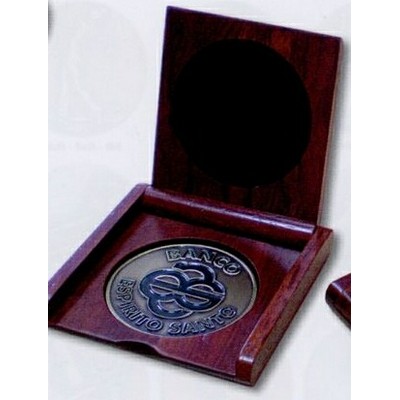 Rosewood Coin Box / 1 1/2"