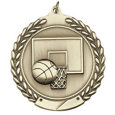 Medals, "Basketball" - 1 3/4" Die Cast