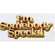 Stock Words and Phrases Lapel Pins (I'm Somebody Special)