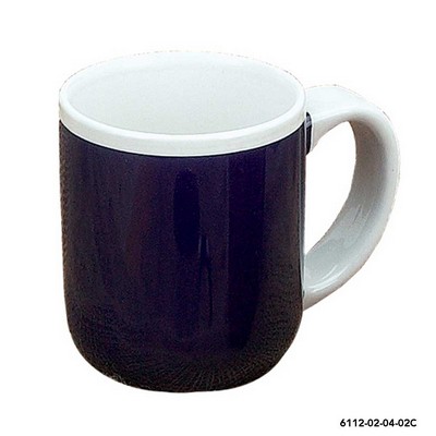 17 Oz. Vegas Mug with Colored Trim (Cobalt/White)