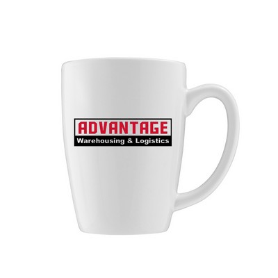 14.5 Oz. Vitrified European White Endeavour Cup