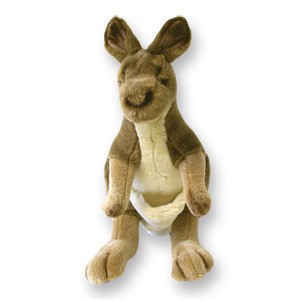 Custom Plush Natural Kangaroo