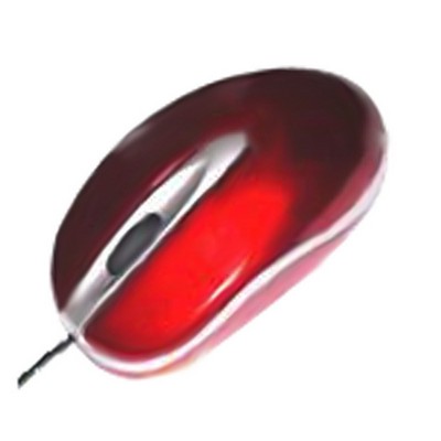 Oval Aluminum USB Optional Computer Mouse