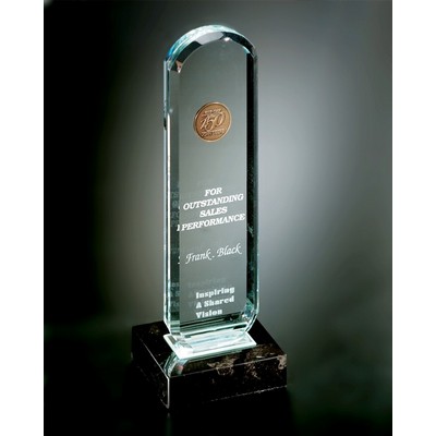 Starlite Crystal Performers Award w/ Marble Base