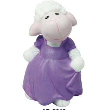 Rubber Sheep Bride Toy