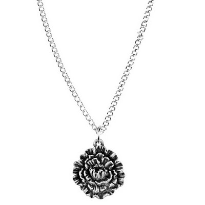 Flower of the Month Pendant - January / Carnation