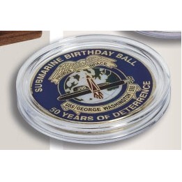 2" Round Plastic Coin Case