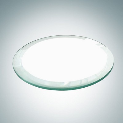 Circle Jade Glass Coaster (Single)