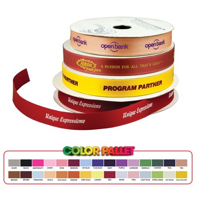 Custom Stamped Ribbon Rolls (5/8")