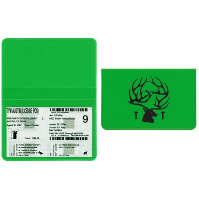 Hot Vinyl Color Foldover Card Case