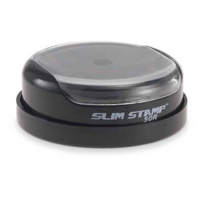 Slim Stamp™ Pre Ink Round Stamp (2" Diameter)